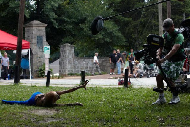 Фотографии со съемок The Walking Dead
