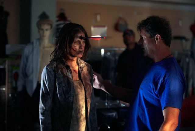 Фотографии со съемок The Walking Dead