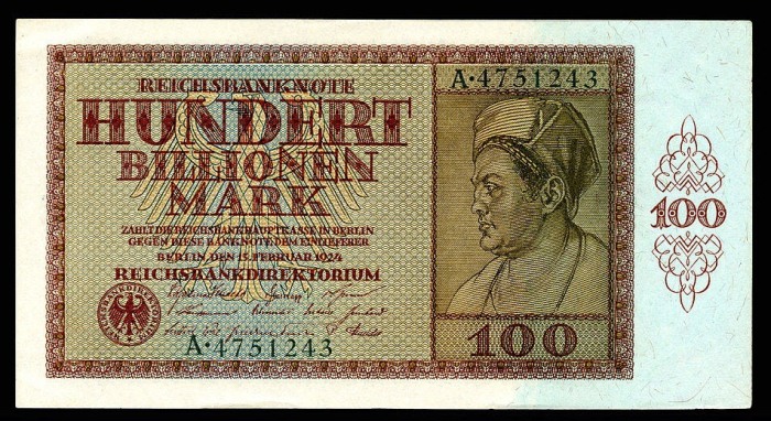 Инфляция в Германии в 1923 году Инфляция в Германии в 1923 году