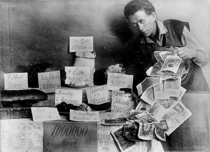 Инфляция в Германии в 1923 году Инфляция в Германии в 1923 году