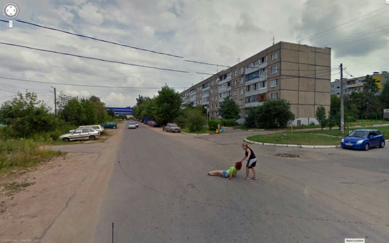 Google street Russia