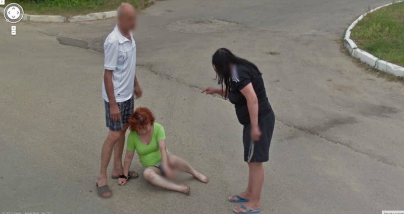 Google street Russia