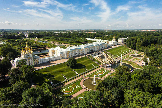 Земля с квадрокоптера