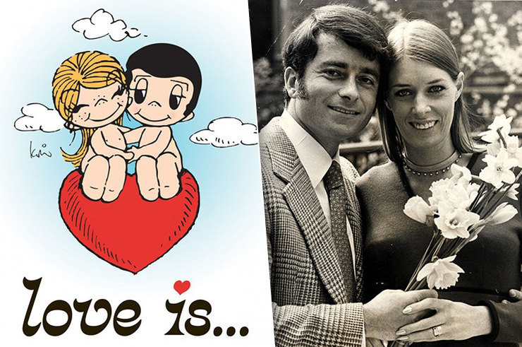 Трагичная история любви авторов знаменитых комиксов Love Is…