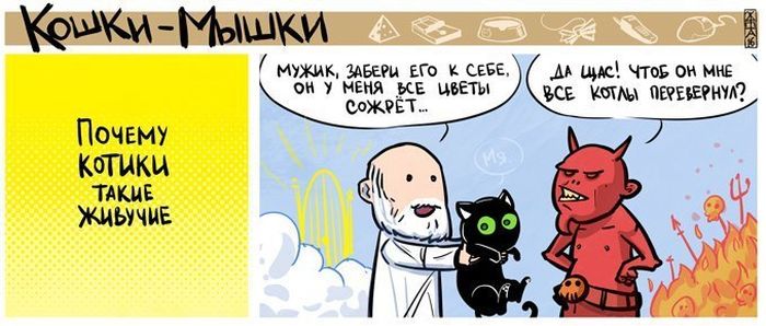 Смешные комиксы
