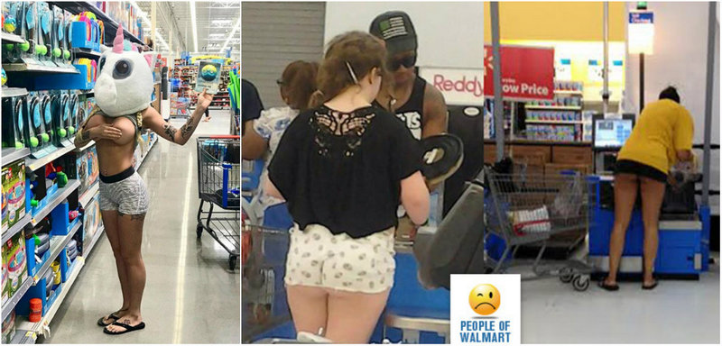 Экстравагантные покупатели Walmart