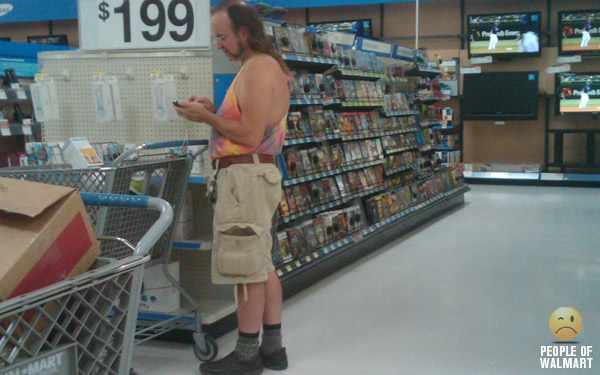 Экстравагантные покупатели Walmart