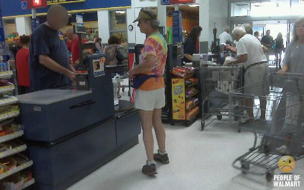 Экстравагантные покупатели Walmart