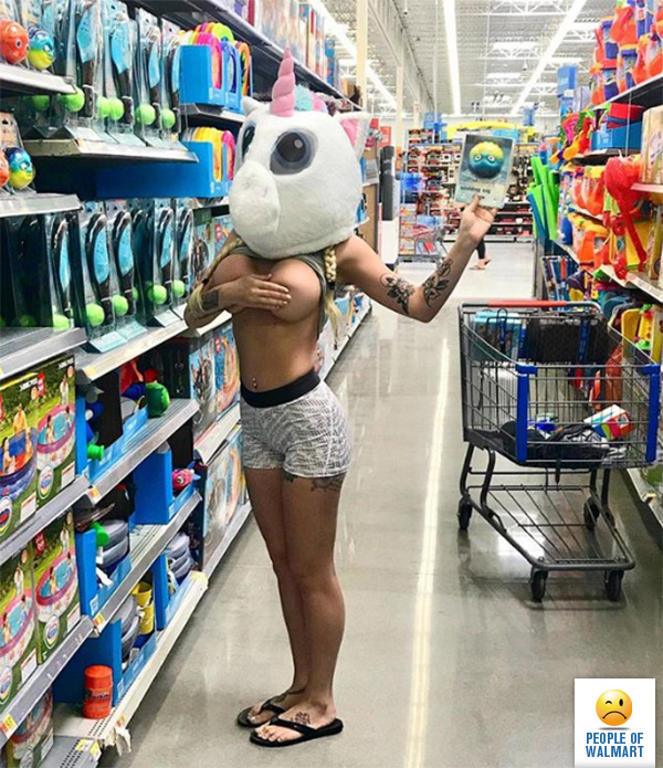 Экстравагантные покупатели Walmart