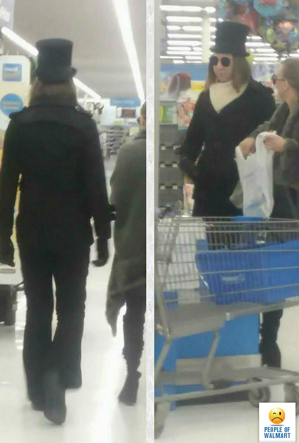 Экстравагантные покупатели Walmart