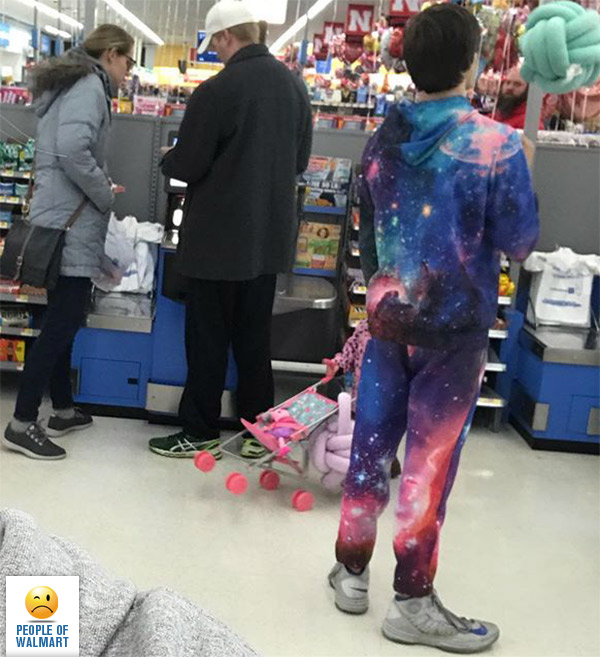 Экстравагантные покупатели Walmart