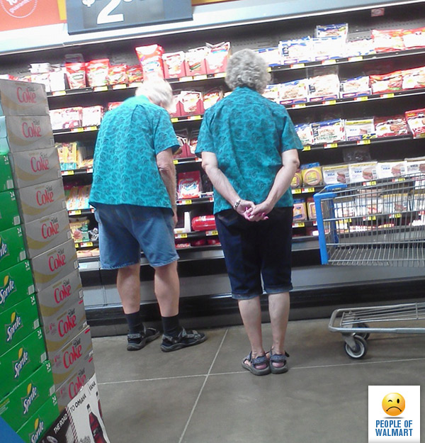 Экстравагантные покупатели Walmart