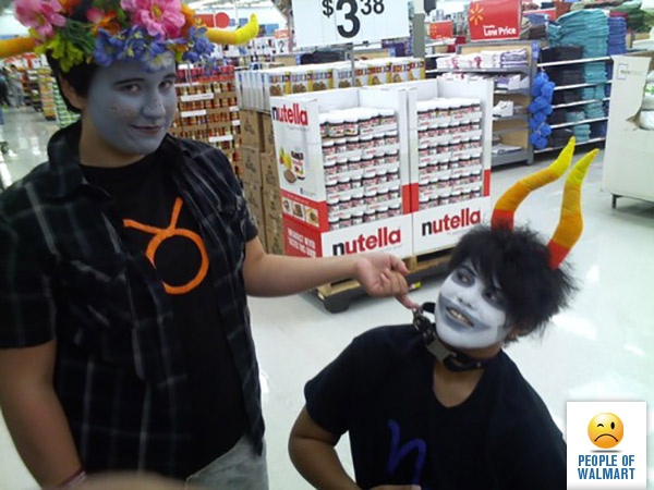 Экстравагантные покупатели Walmart