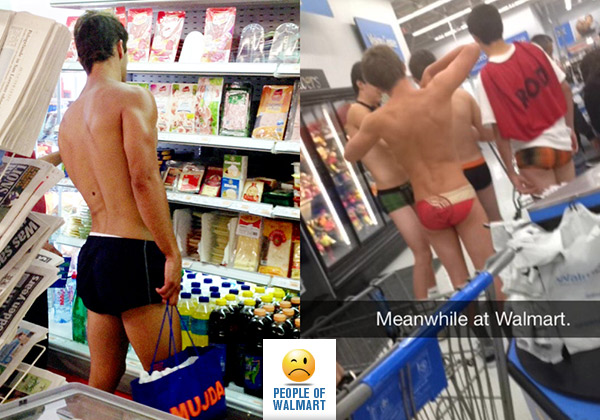 Экстравагантные покупатели Walmart