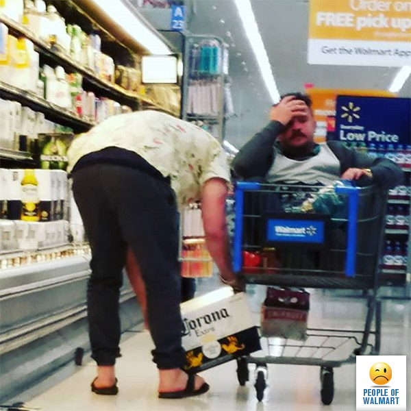 Экстравагантные покупатели Walmart