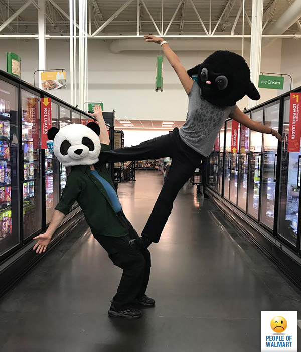 Экстравагантные покупатели Walmart
