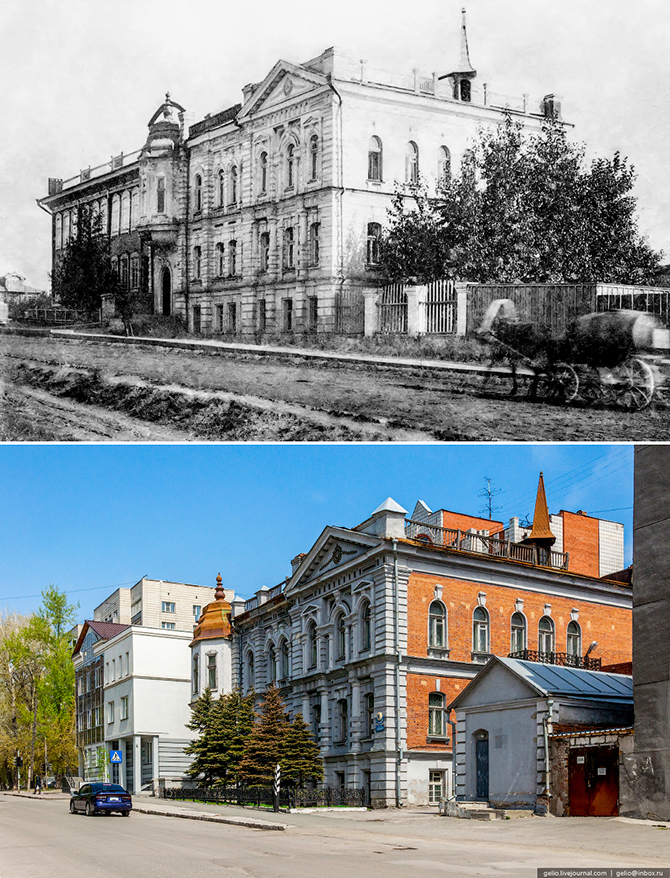 Новосибирск тогда и сейчас
