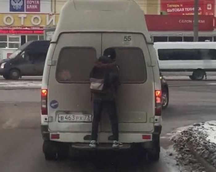 Приколы из общественного транспорта