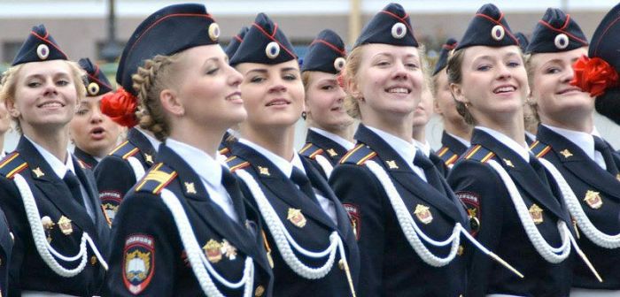 Девушки в силовых структурах нашей страны