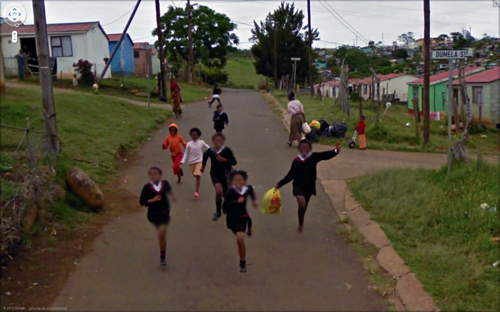 Странные кадры на Google Street View