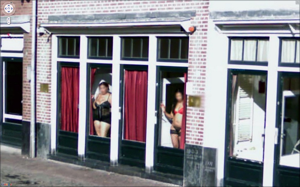 Странные кадры на Google Street View
