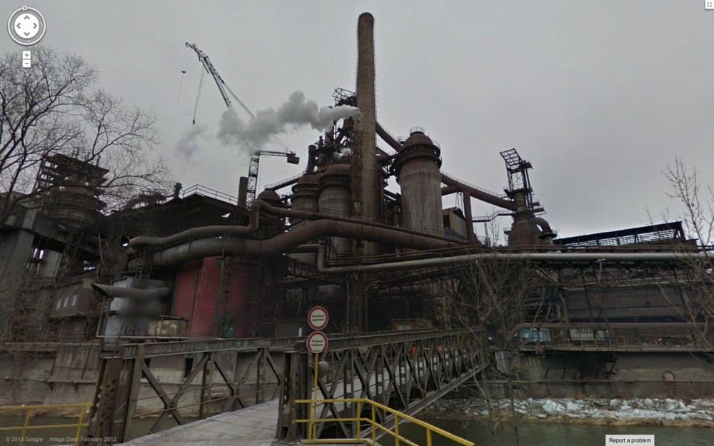Странные кадры на Google Street View