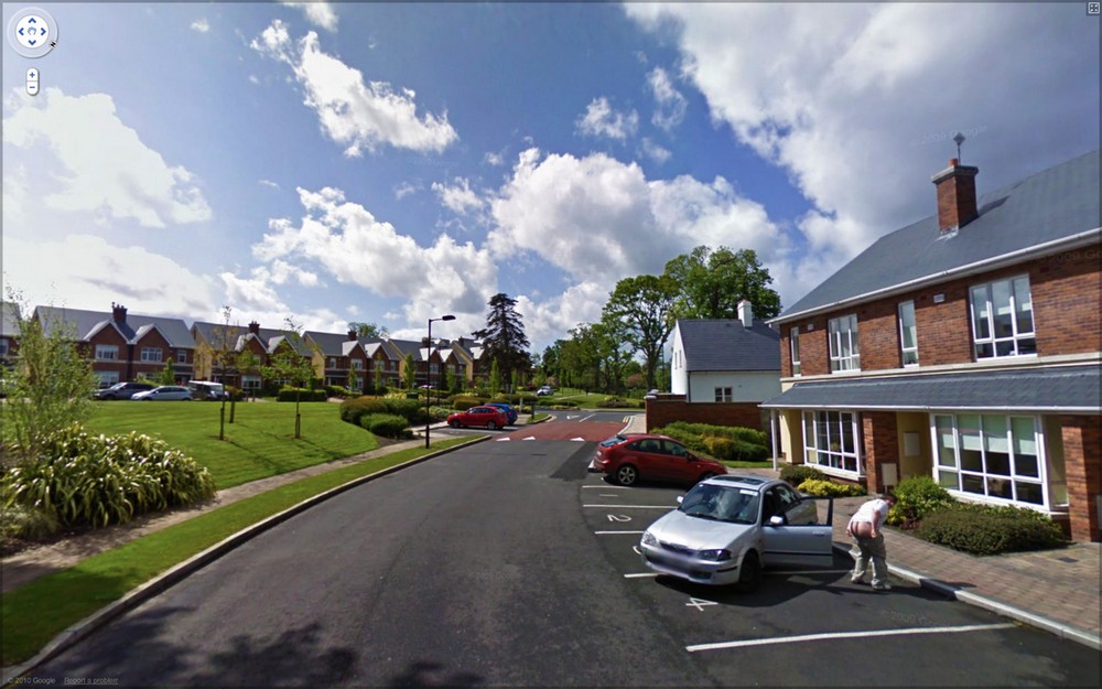 Странные кадры на Google Street View