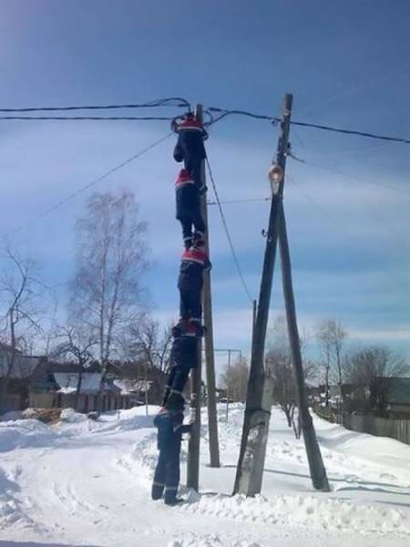 Безумное бесстрашие мужчин