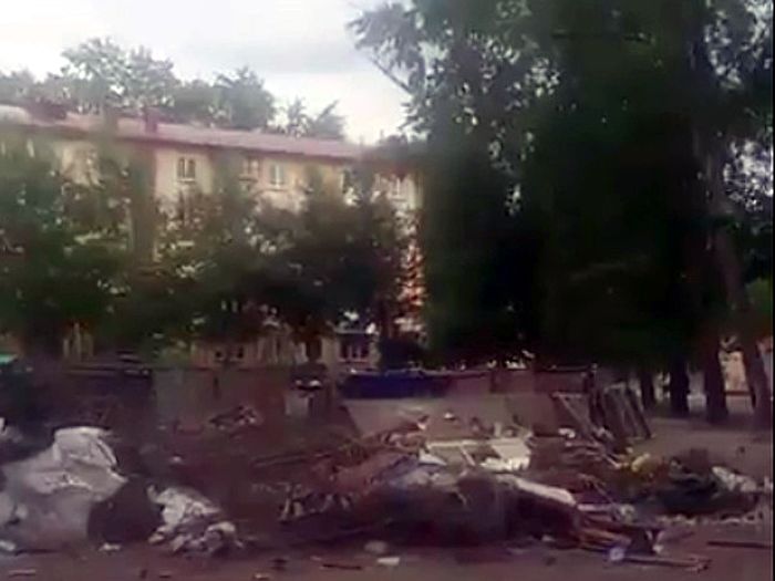 В Омске ликвидировали стихийную свалку, чтобы на нее не жаловались Путину