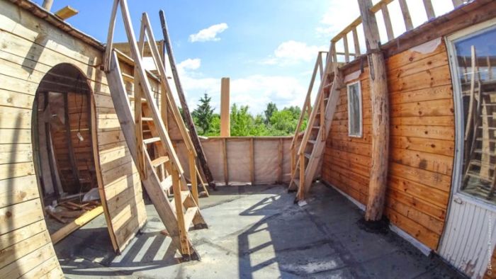 Дом-корабль в Белгородской области