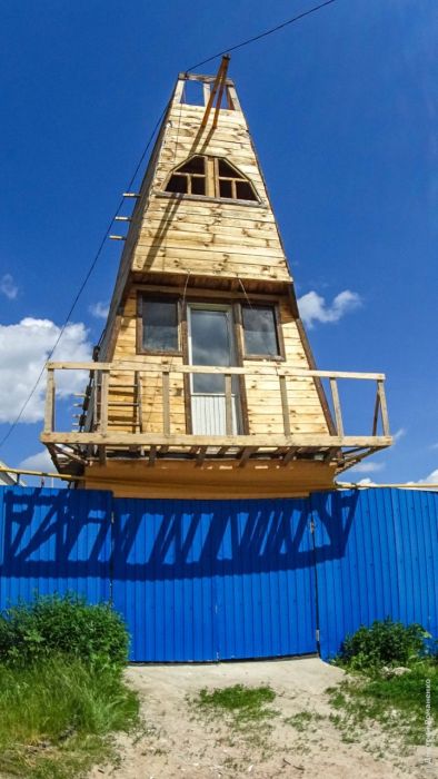 Дом-корабль в Белгородской области