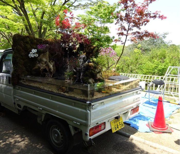 Конкурс садов Kei Truck