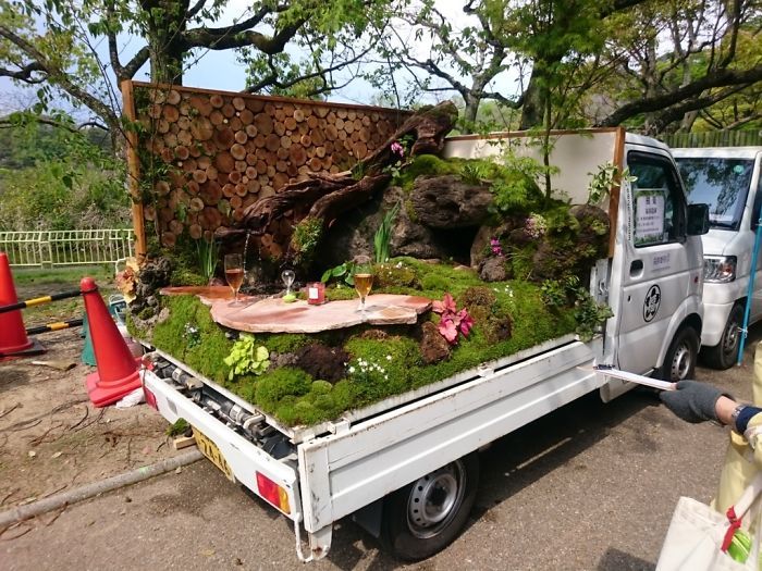 Конкурс садов Kei Truck