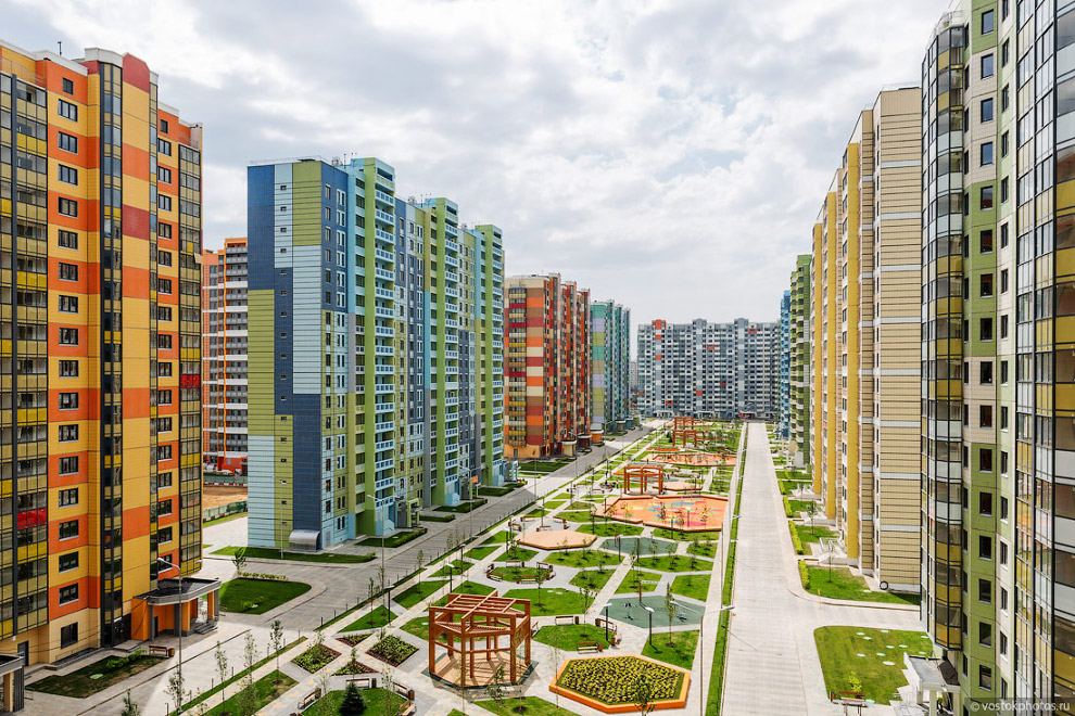 Современные дворы Москвы