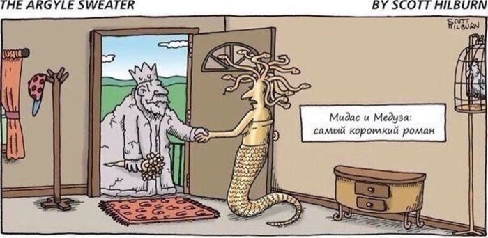 Смешные комиксы