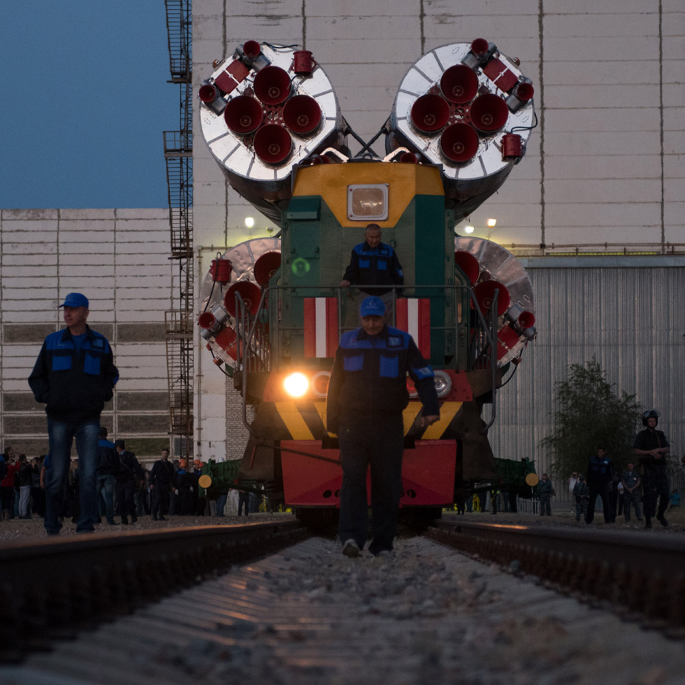 Старт космического корабля «Союз МС-06»