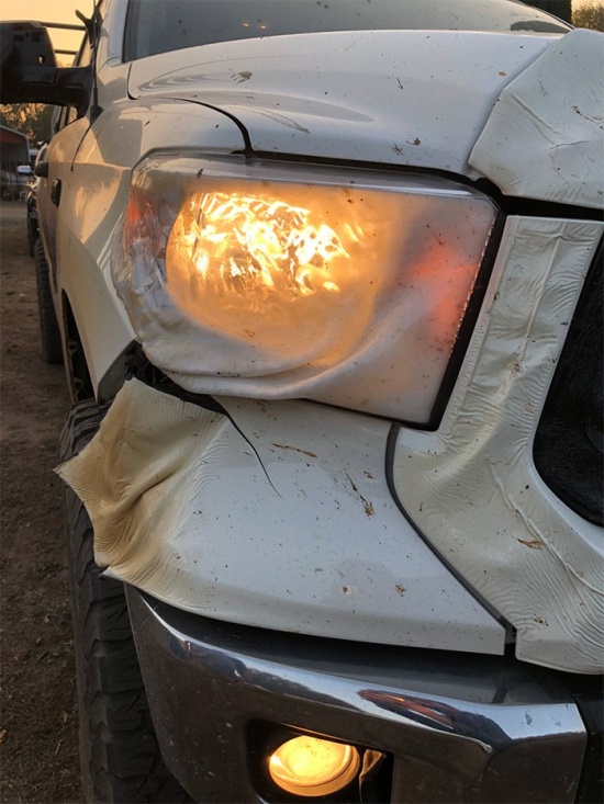 Автомобиль медбрата из Калифорнии, который спас множество жизней во время пожара
