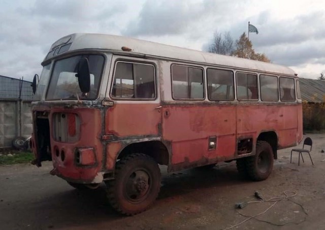 Восстановление полноприводного ПАЗ 3201-С