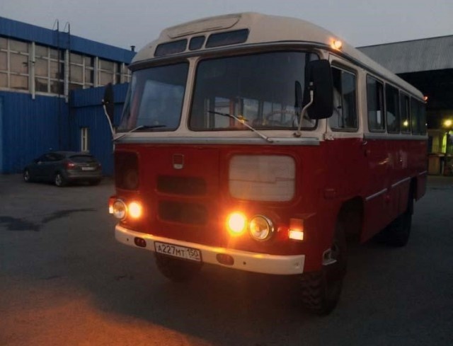 Восстановление полноприводного ПАЗ 3201-С