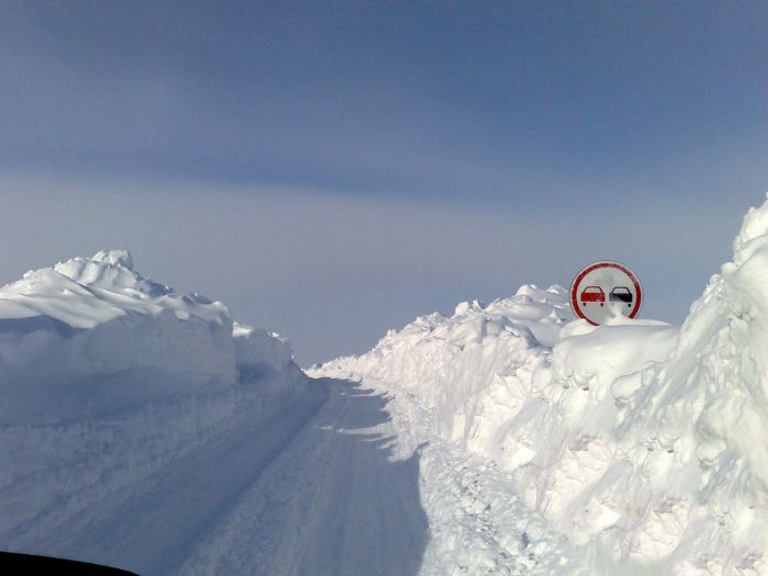 Норильск после сильнейшего снегопада (44 фото)
