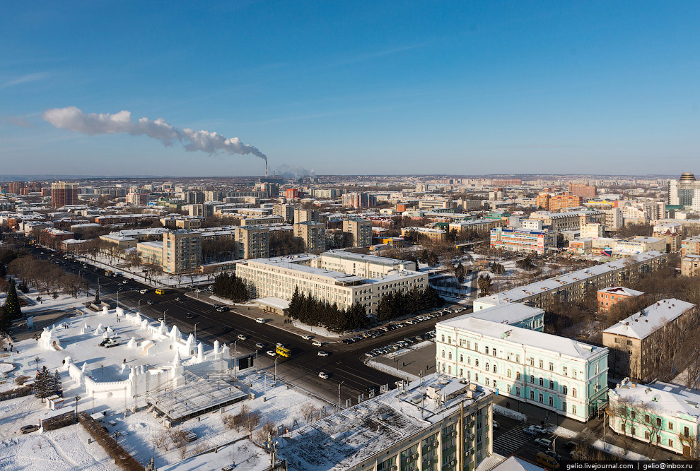Благовещенск с высоты