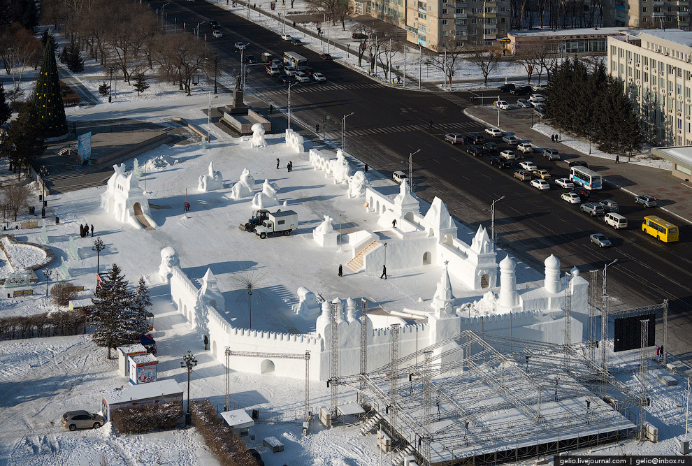 Благовещенск с высоты