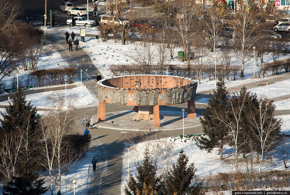 Благовещенск с высоты