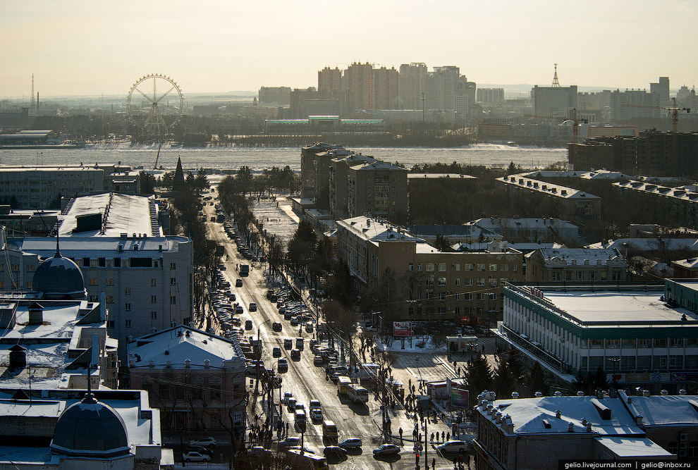 Благовещенск с высоты