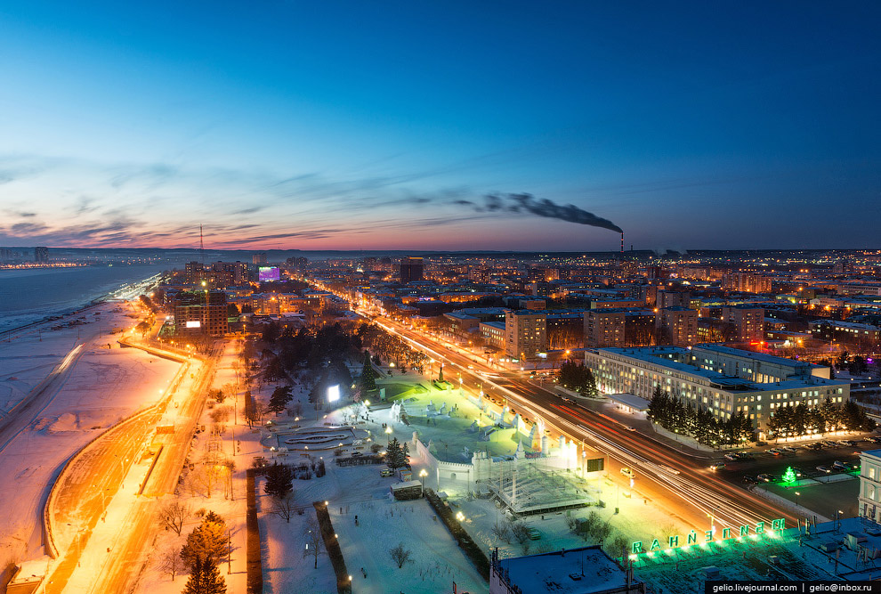 Благовещенск с высоты