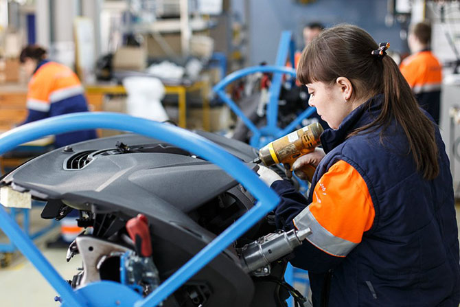 Как собирают автомобили Ford в Татарстане Как собирают автомобили Ford в Татарстане