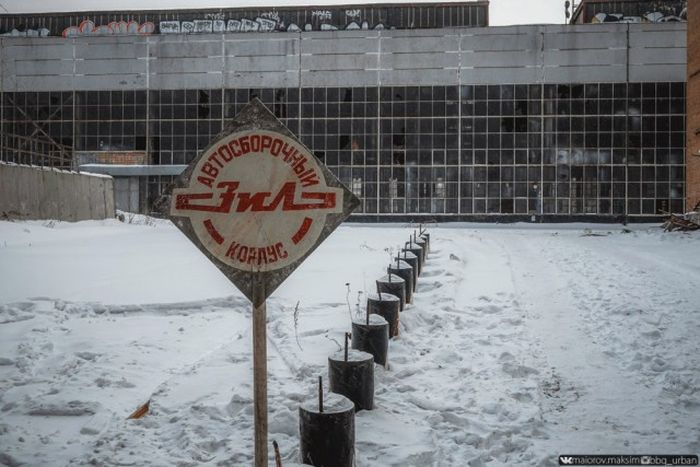 Фотографии с заброшенного завода ЗИЛ