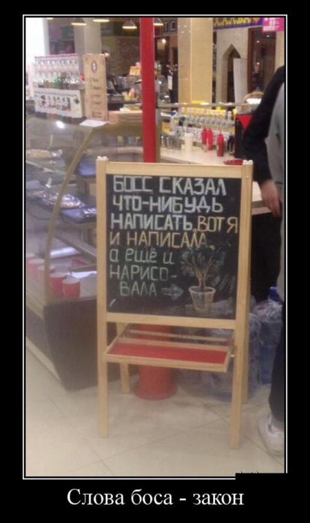 Демотиваторы