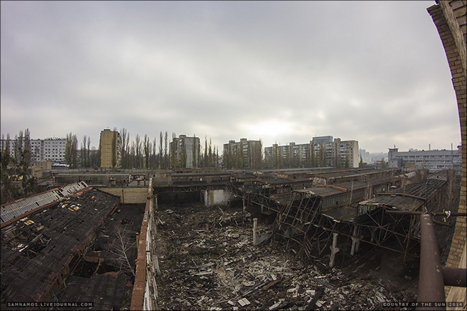Прогулка по заброшенному Киевскому завод электротранспорта Прогулка по заброшенному Киевскому завод электротранспорта