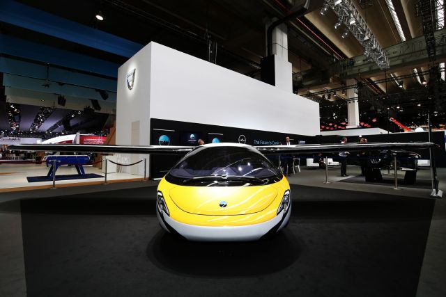 От пробок избавят летающие автомобили